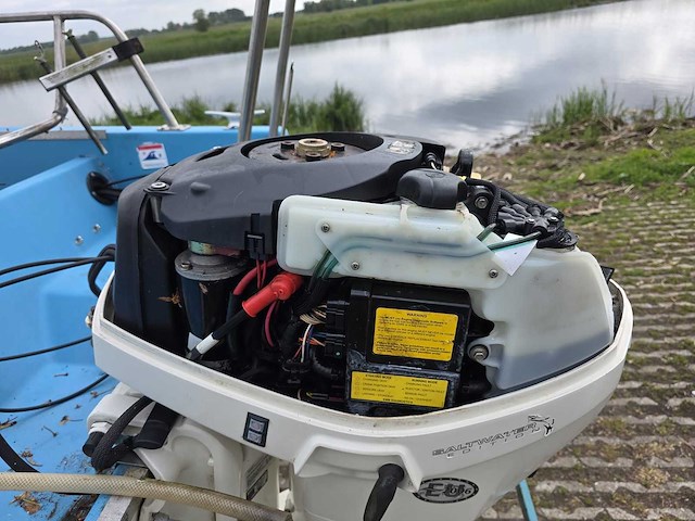 Pilot - zeewaardig - visboot met trailer en 50 pk evinrude etec - afbeelding 23 van  44