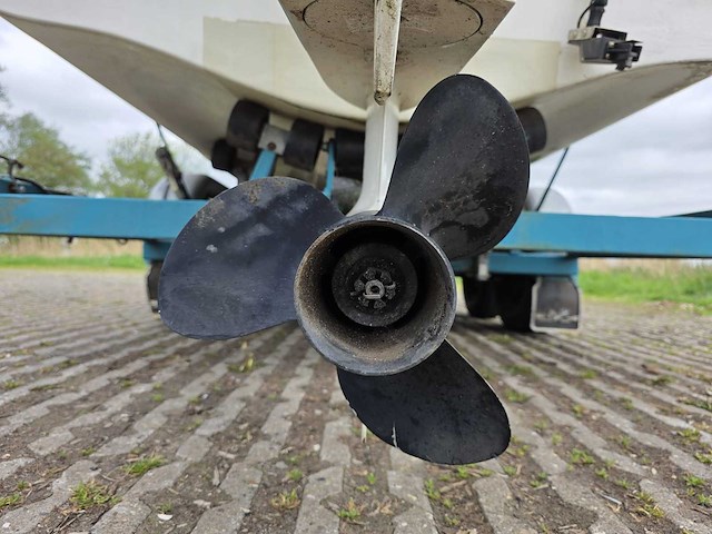 Pilot - zeewaardig - visboot met trailer en 50 pk evinrude etec - afbeelding 29 van  44