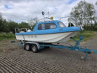 Pilot - zeewaardig - visboot met trailer en 50 pk evinrude etec - afbeelding 21 van  44