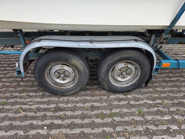 Pilot - zeewaardig - visboot met trailer en 50 pk evinrude etec - afbeelding 38 van  44