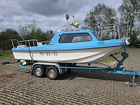 Pilot - zeewaardig - visboot met trailer en 50 pk evinrude etec - afbeelding 32 van  44