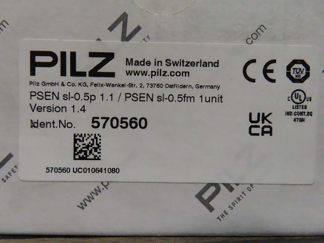 Pilz - 570560 - magneetvergrendeling (4x) - afbeelding 2 van  2