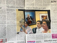 Pim fortuyn met hondjes - martin van bree - afbeelding 7 van  17