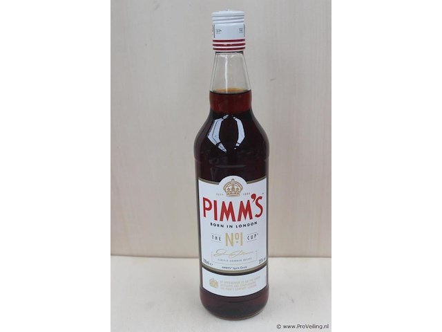 Pimm's born in london likeur - 70 cl - winkelverkoopprijs € 12.95 - afbeelding 1 van  3