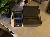 Pin terminal met bonnenprinter - afbeelding 1 van  3