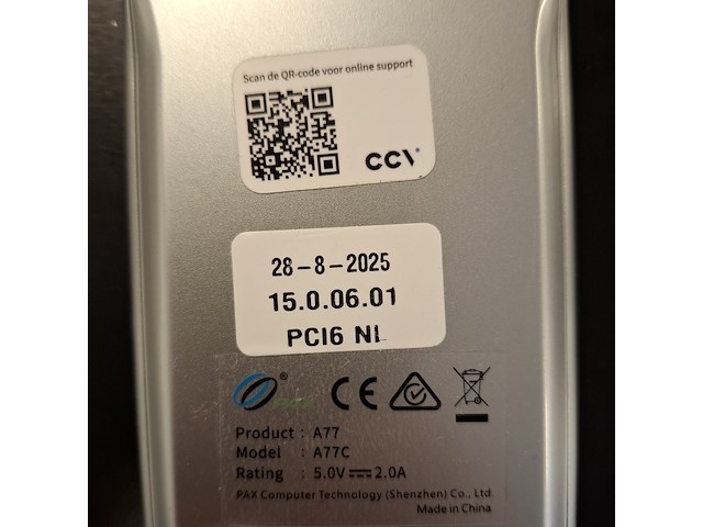 Pinapparaat pax, a77c - afbeelding 4 van  6