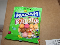 Pinballs maoam in 8 overdozen met 28 zakjes a 70 g. tht 7-2026. - afbeelding 1 van  2