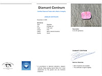 Pink sapphire 0.69 carat - afbeelding 3 van  5