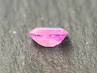 Pink sapphire 1.08 carat natuurlijke roze saffier - afbeelding 2 van  5