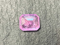 Pink sapphire 1.08 carat natuurlijke roze saffier - afbeelding 4 van  5
