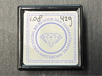 Pink sapphire 1.08 carat natuurlijke roze saffier - afbeelding 5 van  5