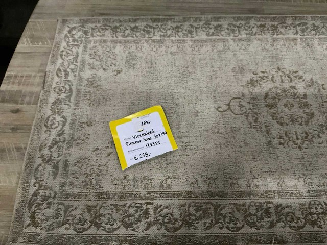 Pinkpop sand vloerkleed 70x140cm - afbeelding 3 van  4