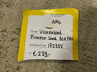 Pinkpop sand vloerkleed 70x140cm - afbeelding 4 van  4