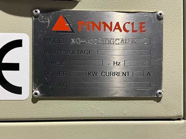 Pinnacle - 2020 - ridgcap xg-400 - productielijn - afbeelding 20 van  37