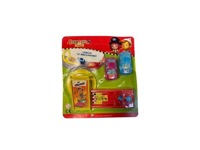 Pinnochio super car - speelgoedset (320x) - afbeelding 1 van  1