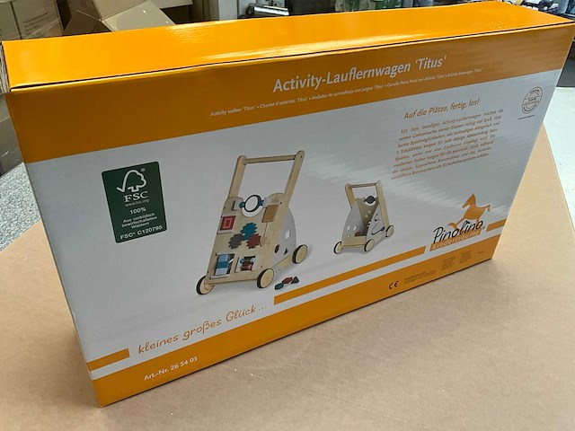 Pinolino - activity loopwagen ‘titus’ - kiddy ride - afbeelding 2 van  20