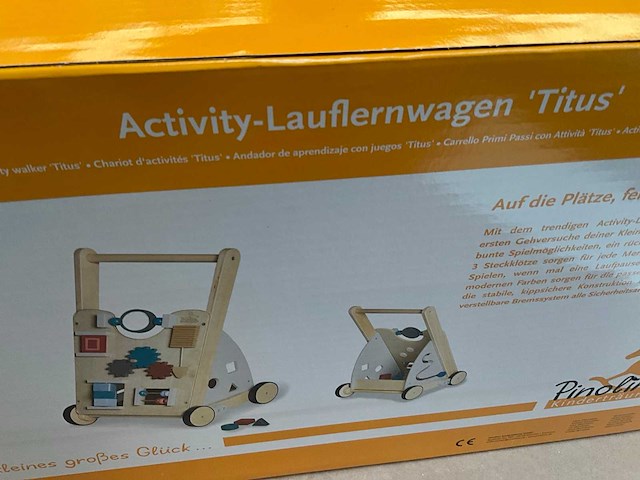 Pinolino - activity loopwagen ‘titus’ - kiddy ride - afbeelding 6 van  18