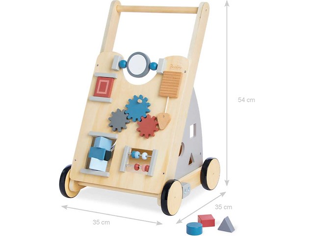 Pinolino - activity loopwagen ‘titus’ - kiddy ride - afbeelding 12 van  18