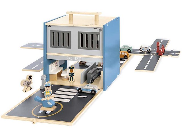 Pinolino - houten politie bureau - gordon - afbeelding 1 van  17