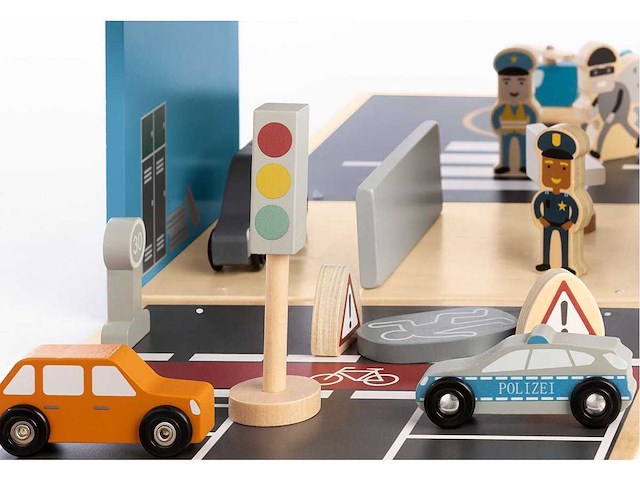 Pinolino - houten politie bureau - gordon - afbeelding 13 van  17