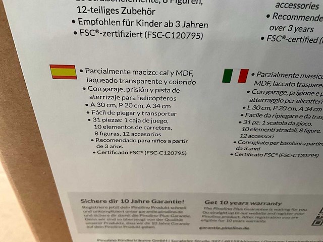 Pinolino - houten politie bureau - gordon - afbeelding 6 van  17