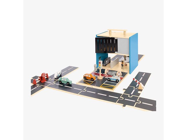 Pinolino - houten politie bureau - gordon - afbeelding 14 van  17