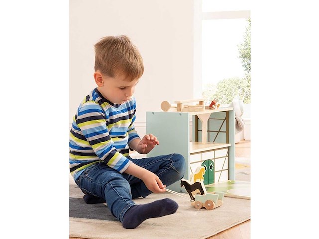 Pinolino - manege paardenstal ‘reiterhof lise’ met accessoires - afbeelding 13 van  19