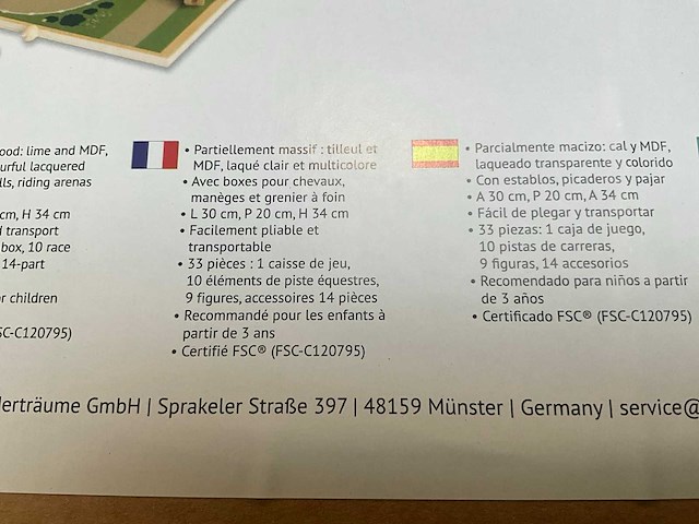 Pinolino - manege paardenstal ‘reiterhof lise’ met accessoires - afbeelding 7 van  19