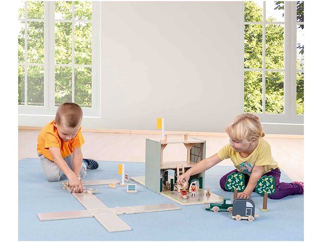 Pinolino - manege paardenstal ‘reiterhof lise’ met accessoires - afbeelding 16 van  19