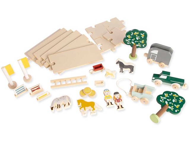 Pinolino - manege paardenstal ‘reiterhof lise’ met accessoires - afbeelding 8 van  15