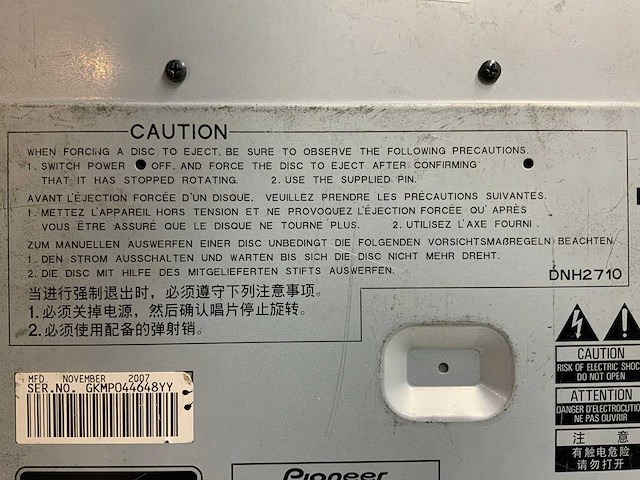 Pioneer - cdj-1000mk3 - cd- & platenspeler - afbeelding 9 van  11