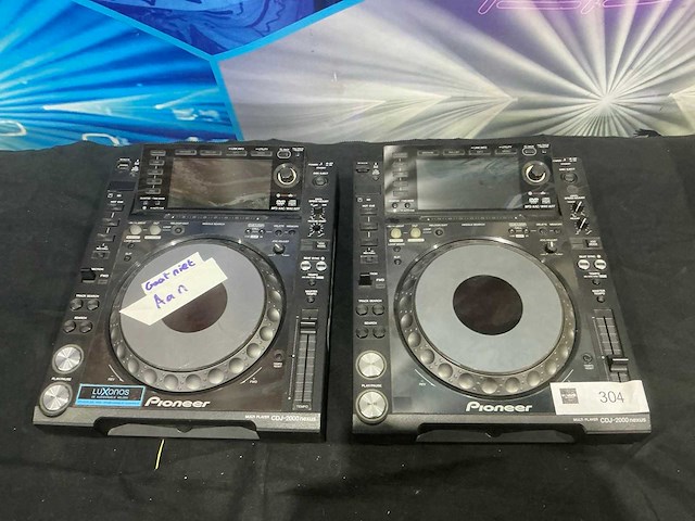 Pioneer - cdj 2000 nexus - dj gear (2x) - afbeelding 2 van  3