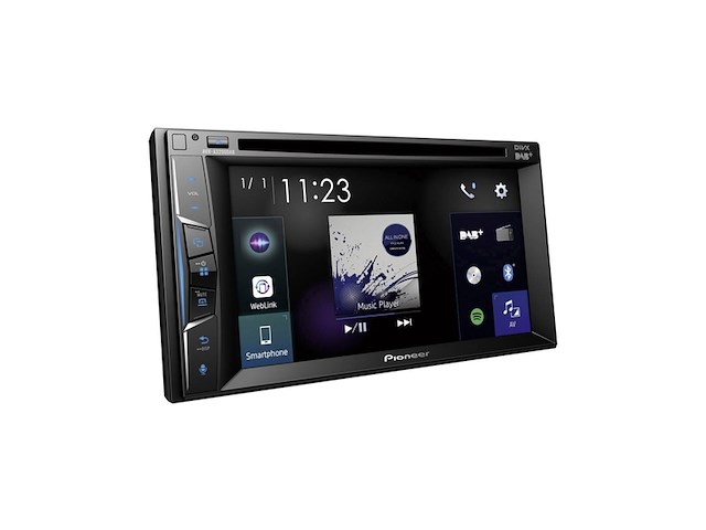 Pioneer avha3200dab 2 din multimediaspeler 62inch usb dab/dab+ zwart - afbeelding 1 van  4