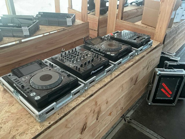 Pioneer cdj-2000nxs nexus dj set compleet - afbeelding 1 van  9