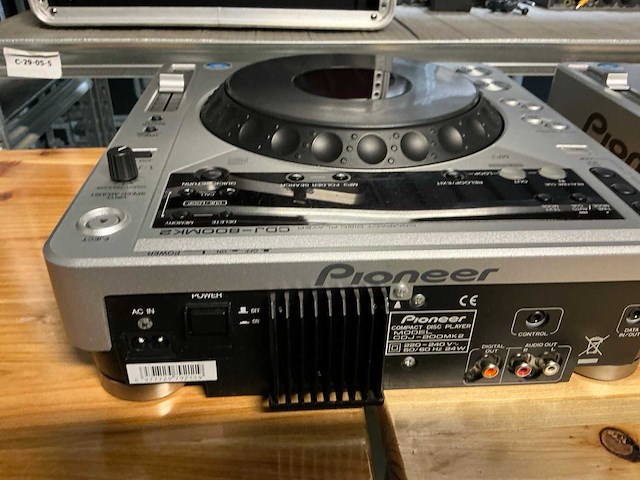 Pioneer cdj800mkii dj-gear (2x) - afbeelding 10 van  12