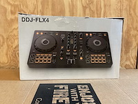 Pioneer dj ddj-flx4 2-deck rekordbox en serato dj controller - grafiet - afbeelding 1 van  3