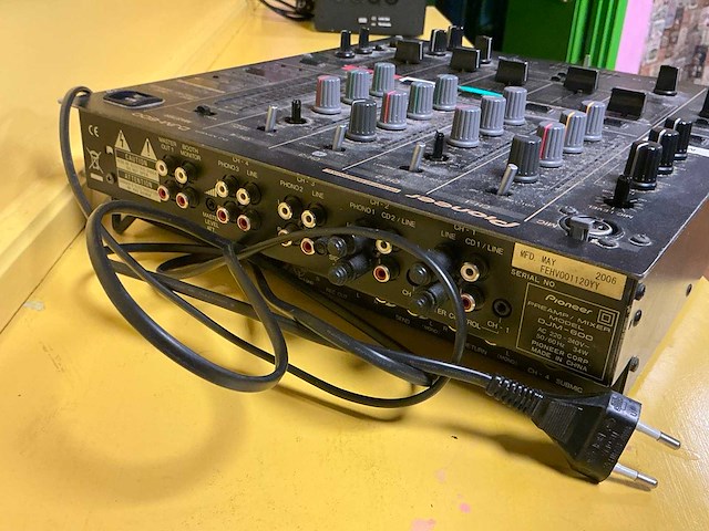 Pioneer djm-600 dj mixer - afbeelding 3 van  5
