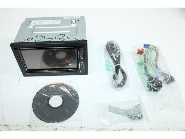 Pioneer mvh-a100v dubbel-din multimedia autoradio zwart - afbeelding 2 van  2