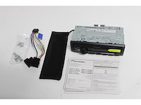 Pioneer mvh s120uba autoradio enkel din zwart/amber - afbeelding 2 van  3