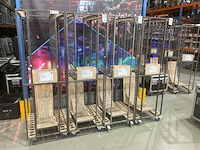 Pipe & drape trolleys (4x) - afbeelding 1 van  7