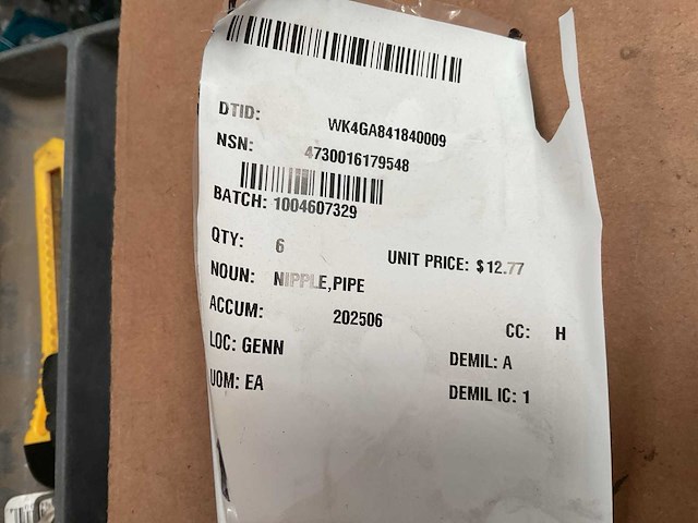 Pipe nipple (6x) - afbeelding 4 van  5
