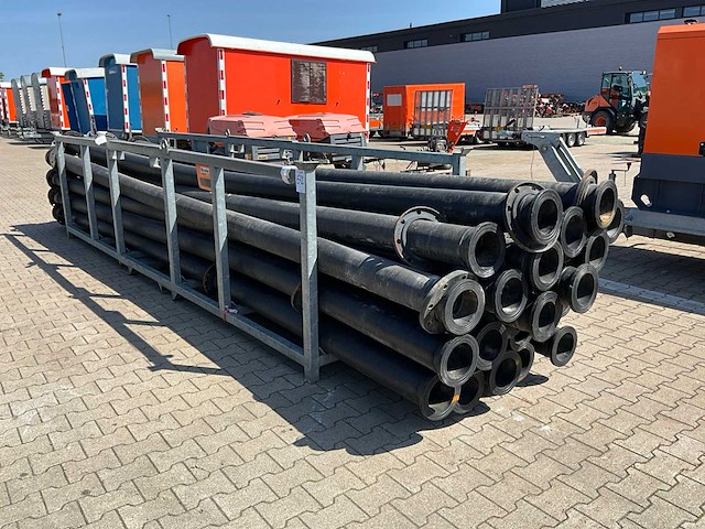 Pipelife polvalene polyethyleen buis + 1 transportframe (22x) - afbeelding 1 van  7