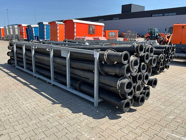 Pipelife polvalene polyethyleen buis + 1 transportframe (23x) - afbeelding 1 van  7