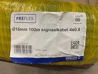 Pipelife signaalkabel 4x0.8 preflex 16mm rol á 100m voorbedraade flexibele buis - afbeelding 2 van  2