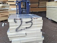 Pir afschotplaten - 15,84m2