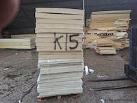 Pir afschotplaten - 44,64m2