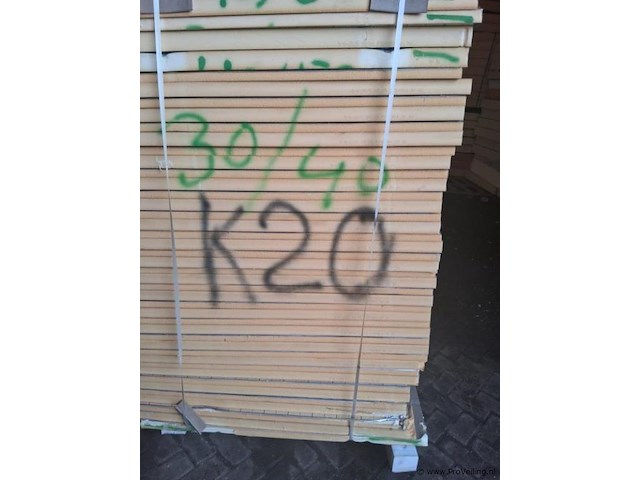 Pir afschotplaten - 61,92m2 - afbeelding 1 van  4