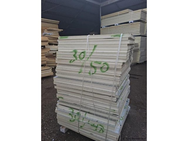 Pir afschotplaten - 63,36m2 - afbeelding 2 van  3