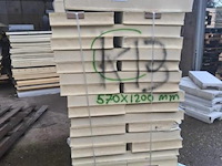 Pir platen, dikte 11 cm - 27,64m2