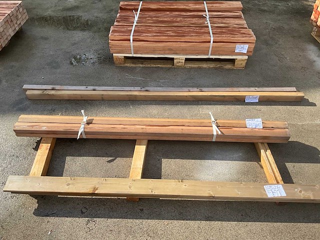 Piramidelat hardhout (4x) - afbeelding 2 van  4